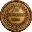 France 1 Decime (Louis-Philippe I. Pattern of Domard) UN DÉCIME ESSAI coin reverse