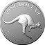 Australia 1 Dollar (Kangaroo. Mob of Thirty) ONE DOLLAR C 1 OUNCE .999 AG 30TH ANNIVERSARY HH coin reverse