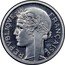 France 1 Franc (Essai by Morlon. Piedfort) KM# PE314 REPVBLIQVE FRANÇAISE MORLON coin obverse