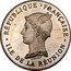 France 1 Franc Essai 1896  RÉPUBLIQUE FRANÇAISE LAGRANGE ILE DE LA RÉUNION coin obverse
