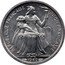France 1 Franc (Liberty. New Caledonia) KM# 2 REPUBLIQUE FRANÇAISE UNION FRANÇAISE G.B.BAZOR 1949 coin obverse