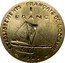 France 1 Franc (Oceania Essai. Incuse Design) KM# E3 ETABLISSEMENTS FRANÇAIS DE L'OCEANIE 1 FRANC 1948 coin reverse