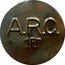 France 1 Franc (Paris. American Red Cross) A.R.C. 1 FR coin obverse