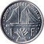France 1 Franc (St. Pierre & Miquelon) KM# 1 SAINT PIERRE ET MIQUELON 1 F coin reverse
