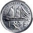 France 1 Franc (St. Pierre & Miquelon Piedfort Essai) KM# PE1 SAINT PIERRE ET MIQUELON 1 F coin reverse