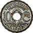 France 10 Centimes Essai by Lindauer. 24 Sides Double Reverse 1939 LIBERTÉ ÉGALITÉ FRATERNITÉ 10 CMES 1939 coin obverse