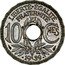 France 10 Centimes Essai by Lindauer. 24 Sides Double Reverse 1939 LIBERTÉ ÉGALITÉ FRATERNITÉ 10 CMES 1939 coin reverse