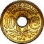 France 10 Centimes (Essai by Lindauer. Partial Date) LIBERTÉ ÉGALITÉ FRATERNITÉ 10 CMES 19 4 coin reverse