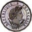 France 10 Centimes Essai by Merley. 16 Sides 1887 A RÉPUBLIQUE FRANÇAISE L.MERLEY 1887 coin obverse