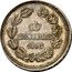 France 10 Centimes (Essai by Moulle. Piedfort) 10 CENTIMES 1848 coin reverse