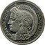 France 10 Centimes (Essai by Oudine) REPUBLIQUE FRANÇAISE E. A. OUDINÉ F. coin obverse