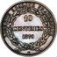 France 10 Centimes (Essai Domard) 10 CENTIMES 1870 E LIBERTÉ ÉGALITÉ FRATERNITÉ coin reverse