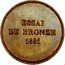 France 10 Centimes (Essai) KM# E16 ESSAI DE BRONZE 1851 coin reverse