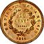 France 10 Centimes Essai Heavy. Napoleon II 1816 10 CENTS ESSAI EMPIRE FRANÇAIS 1816 coin reverse
