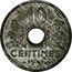 France 10 Centimes (Grain Sprigs Essai) KM# E74 10 CENTIMES 1941 ESSAI coin reverse