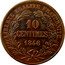 France 10 Centimes (Libertine. Essai by Boivin) 10 CENTIMES 1848 LIBERTÉ ÉGALITÉ FRATERNITÉ coin reverse