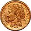 France 10 Centimes (Libertine Essai by Farochon) RÉPUBLIQUE FRANÇAISE E.FAROCHON coin obverse