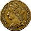 France 10 Centimes Liberty Essai by Rogat. Piedfort 1848 RÉPUBLIQUE FRANÇAISE coin obverse