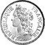 France 10 Centimes Liberty Essai by Tournier 1848 REPUBLIQUE FRANÇAISE TOURNIER coin obverse