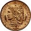 France 10 Centimes (Liberty Essai by Vauthier-Galle) REPUBLIQUE FRANÇAISE VAUTHIER GALLE F coin obverse