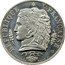 France 10 Centimes (Liberty Essai by Vauthier-Galle) REPUBLIQUE FRANÇAISE VAUTHIER GALLE F coin obverse