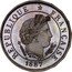 France 10 Centimes Pattern of Merley. 18 Sides 1887 A RÉPUBLIQUE FRANÇAISE L.MERLEY 1887 coin obverse