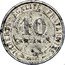 France 10 Centimes Pattern of Merley 1888 A LIBERTÉ ÉGALITÉ FRATERNITÉ 10 CENTIMES A ESSAI coin reverse