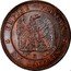 France 10 Centimes Pattern B Rouen 1857 BB KM# Pn92 B EMPIRE FRANÇAIS DIX CENTIMES coin reverse