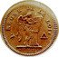 France 10 Centimes (Trial piece Reign of the law) RÈGNE DE LA LOI REPUBLIQUE FRANÇAISE coin obverse