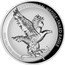 Australia 10 Dollars Australian Wedge-tailed Eagle. Memorial Obverse 2023 P JM AUSTRALIAN WEDGE-TAILED EAGLE 2023 10 OZ 9999 SILVER P coin reverse
