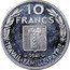 France 10 Francs (Petain Essai by Delannoy) KM# E78 10 FRANCS 1941 ESSAI TRAVAIL FAMILLE PATRIE coin reverse