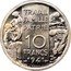France 10 Francs (Petain Pattern by Galle) KM# Pn105 10 FRANCS 1941 ESSAI TRAVAIL FAMILLE PATRIE coin reverse