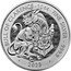 UK 10 Pounds (Charles III Bull of Clarence.) BULL OF CLARENCE 10 OZ FINE SILVER 999.9 DL 2023 coin reverse