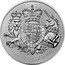 UK 10 Pounds (Charles III Royal Arms.) 20 23 HONI SOIT QUI MAL Y PENSE DIEU ET MON DROIT 10OZ FINE SILVER 999 coin reverse