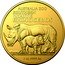 Australia 100 Dollars Australia Zoo - Southern White Rhinoceros 2023 AUSTRALIA ZOO SOUTHERN WHITE RHINOCEROS 1 OZ .9999 AU coin reverse