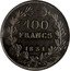 France 100 Francs Louis Philippe I. Pattern by Montagny 1831 100 FRANCS 1831 coin reverse