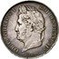 France 100 Francs (Louis-Philippe I. Pattern of Domard) LOUIS PHILIPPE I ROI DES FRANCAIS DOMARD F coin obverse