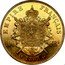 France 100 Francs Napoleon III. Essai 1868 EMPIRE FRANÇAIS 100 FRS 1868 coin reverse