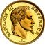 France 100 Francs (Pattern. Napoleon III) NAPOLEON III EMPEREUR BARRE coin obverse