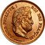 France 2 Centimes (Louis Philippe Essai by Domard) LOUIS PHILIPPE I ROI DES FRANÇAIS DOMARD. F. coin obverse