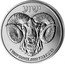 Niue Two Dollars Ram of Calvary 2023 ישוע WORSHIP IN THE SPIRIT 1 TROY OUNCE .9999 FINE SILVER1 TROY OUNCE .9999 coin reverse