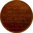 France 2 Francs (Duke and Duchess de Berry Visit to Paris Mint) KM# M7 LL AA RR MGR. LE DUC DE BERRY MME. LA DUCHESSE DE BERRY VISITENT LA MONNAIE DE PARIS LE 18 NOV. 1817 coin reverse