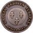 France 2 Francs First Restoration. Russia 1814 X# M11 GALLIA REDDITA EUROPAE. APRILE 1814. coin reverse