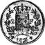 France 2 Francs (Henri V Pretender. Essai) X# 50 2 F 1833 coin reverse