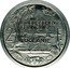 France 2 Francs (Oceania Piedfort Essai) KM# PE3 ETABLISSEMENTS FRANÇAIS DE L'OCÉANIE 2 F. coin reverse