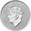UK 2 Pounds Charles III Coronation. Britannia 2023  Bullion CHARLES III D G REX F D 2 POUNDS MJ coin obverse