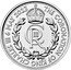 UK 2 Pounds Charles III Coronation. Royal Cypher. 2023   THE CORONATION OF KING CHARLES III 6 MAY 2023 1 OZ FINE SILVER 999 THE CORONATION OF KING CHARLES III 6 MAY 2023 JB coin reverse
