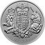 UK 2 Pounds Charles III Royal Arms 2023  20 23 HONI SOIT QUI MAL Y PENSE DIEU ET MON DROIT TN 1OZ FINE SILVER 999 coin reverse