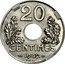 France 20 Centimes (Essai) 20 CENTIMES 1942 ESSAI coin reverse