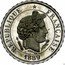 France 20 Centimes (Essai - Merley. 40 lobes) L.MERLEY RÉPUBLIQUE FRANÇAISE 1889 coin obverse